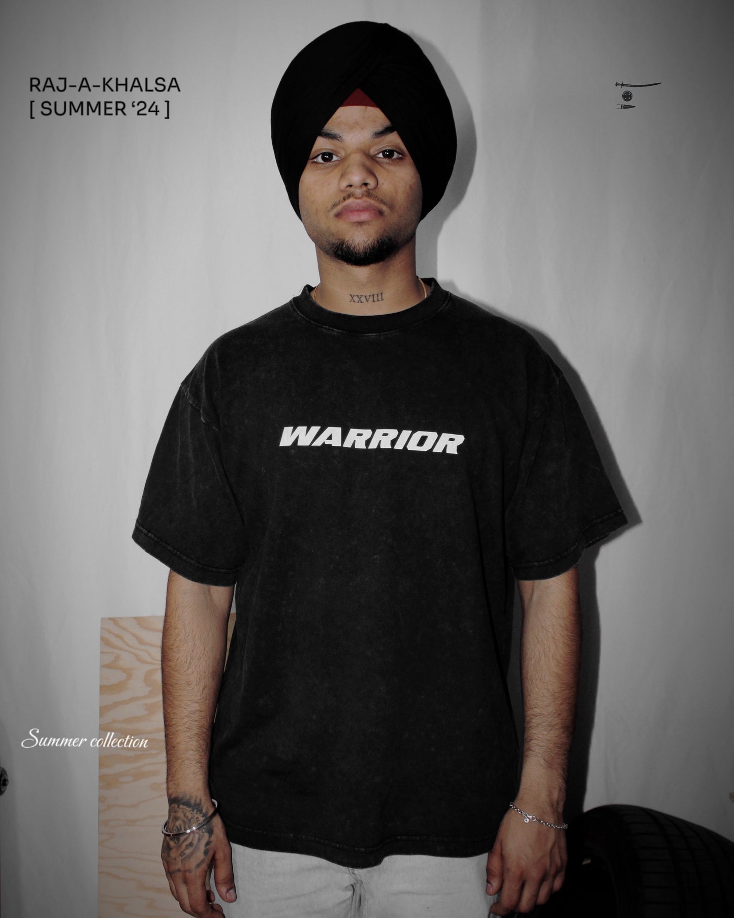 WARRIOR X HARI SINGH NALWA T-SHIRT
