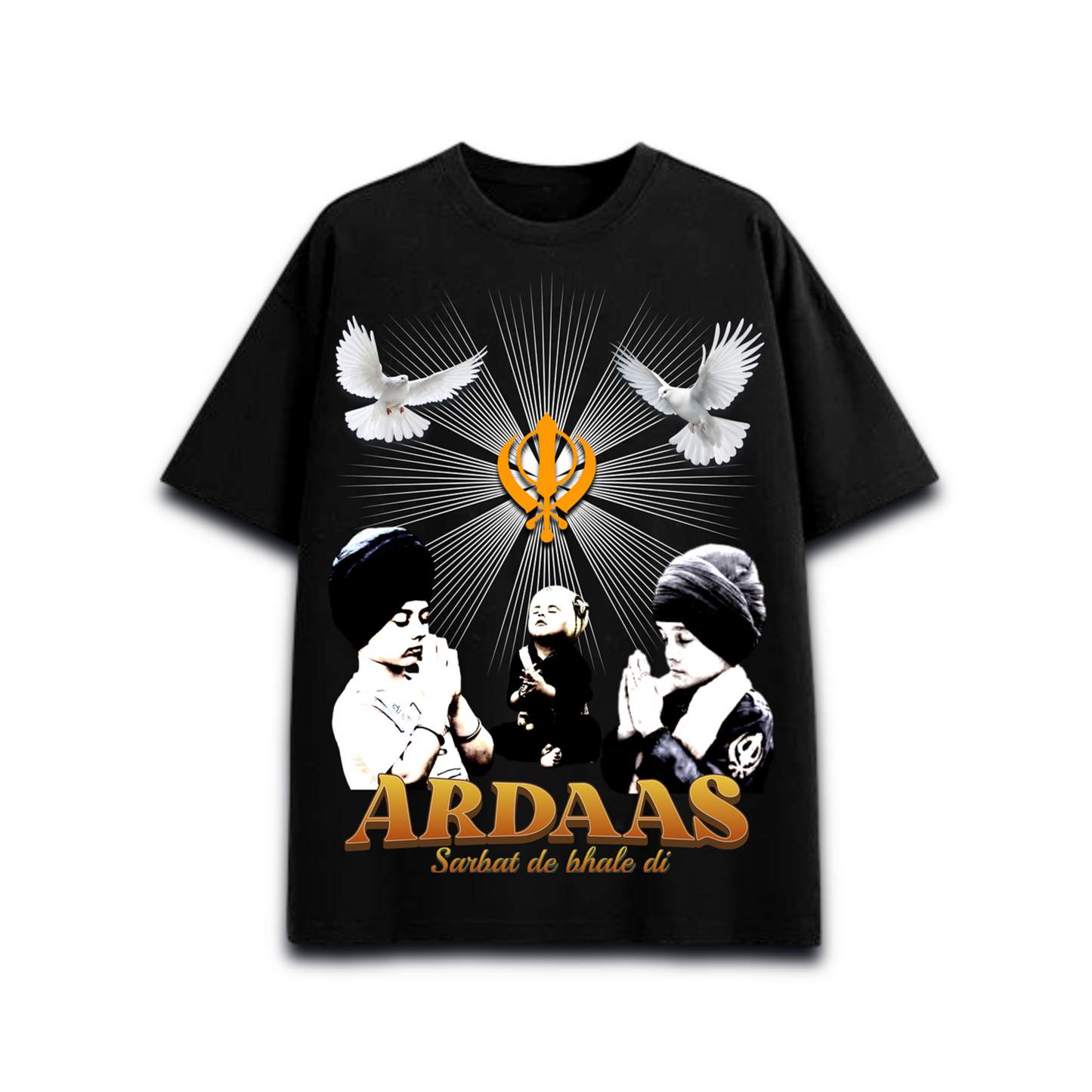 Ardaas Drop shoulder tee