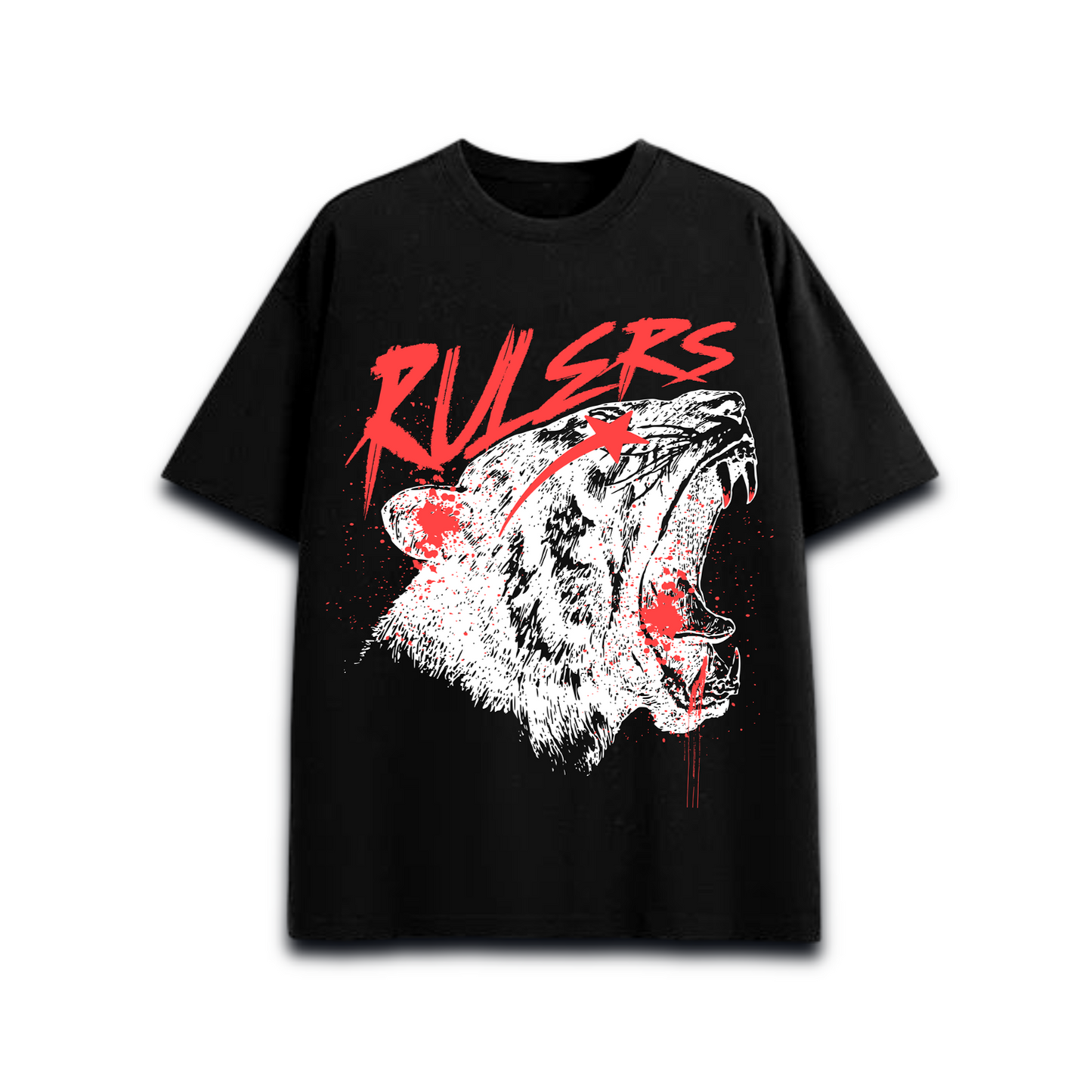 Rulers Animal Drop Shoulder Tee