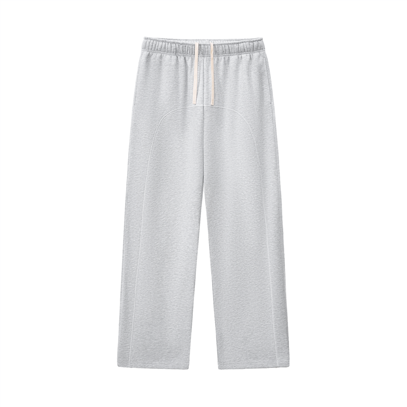 NO HATE Contrast-Stitched Fleece Sweatpants