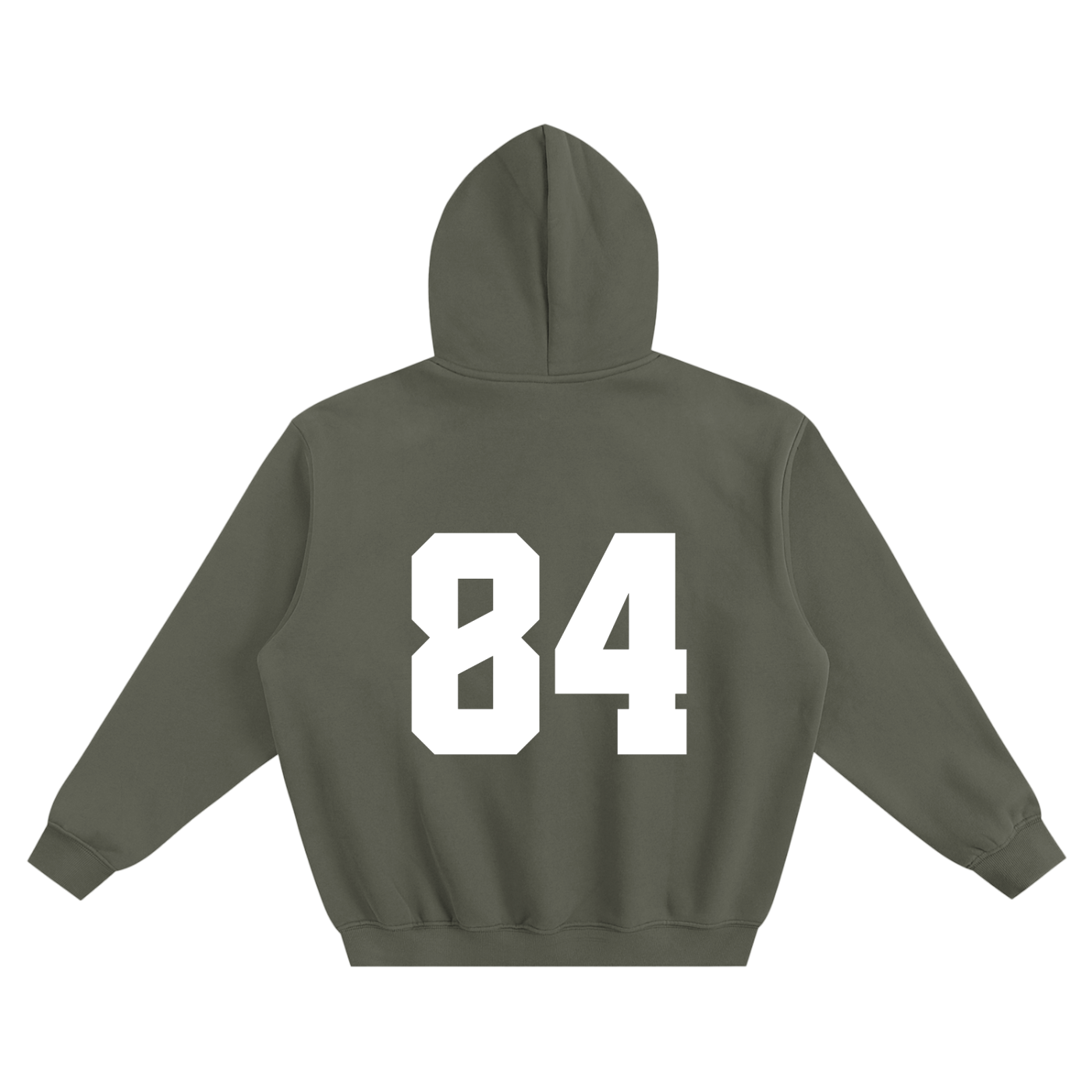 84 Fleeced Boxy Hoodie