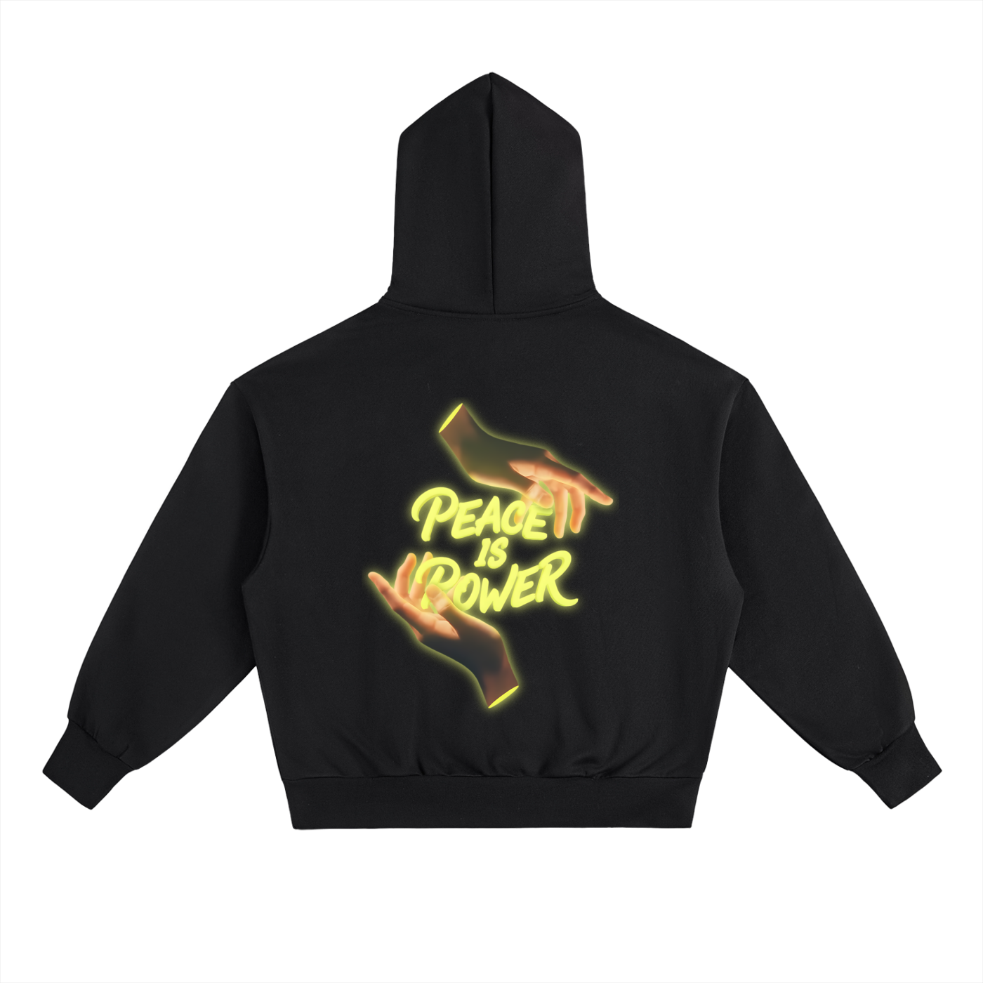 PEACE IS POWER Essential Heavyweight Fleece Hoodie