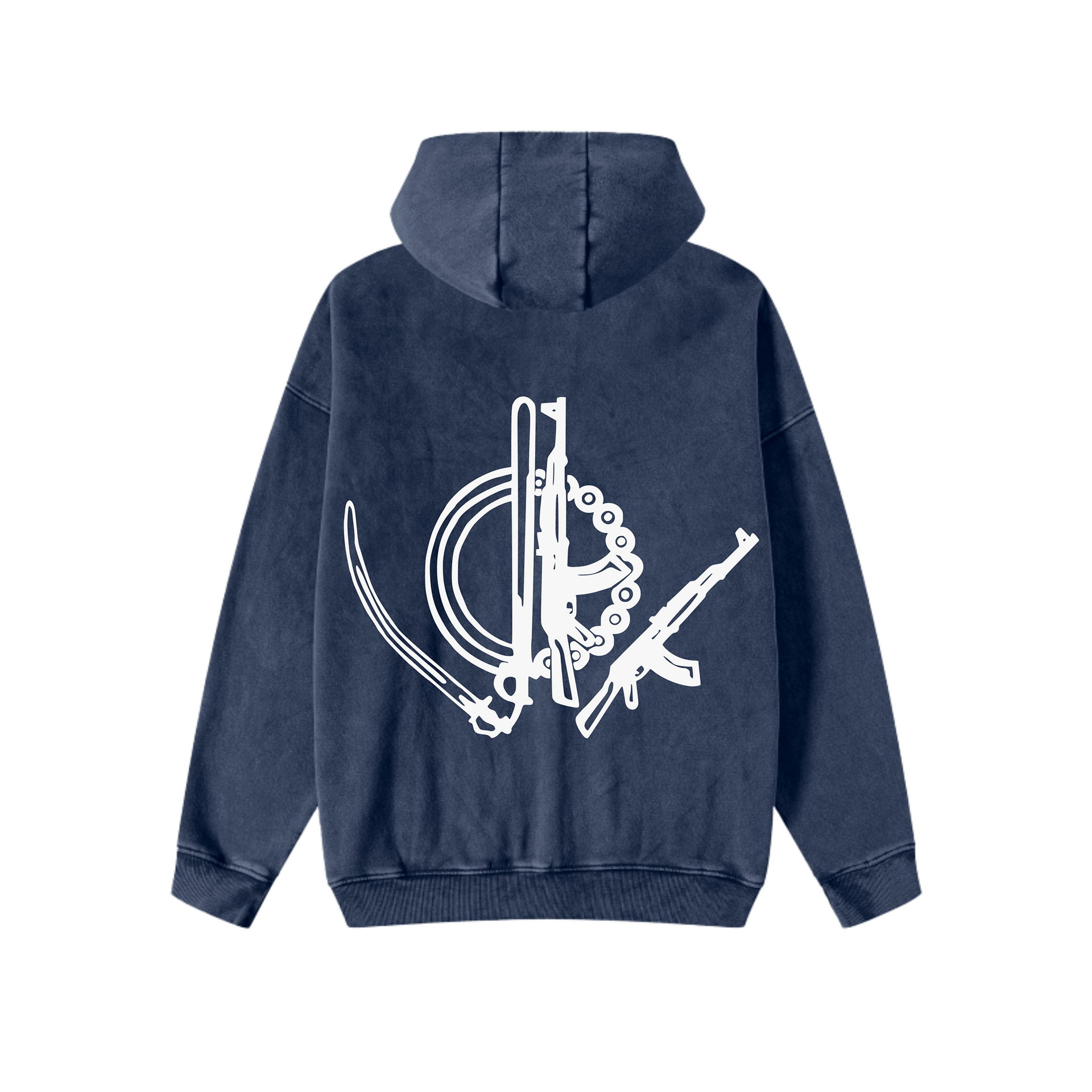1984 x Khalsa Acid Washed Zip Hoodie – THE RULERS