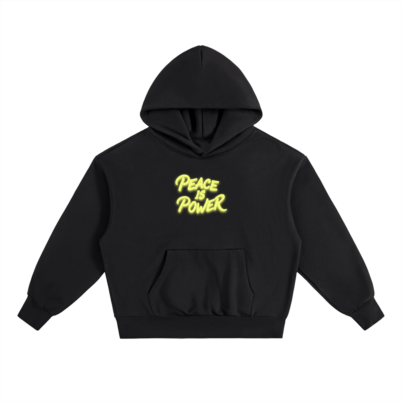 PEACE IS POWER Essential Heavyweight Fleece Hoodie